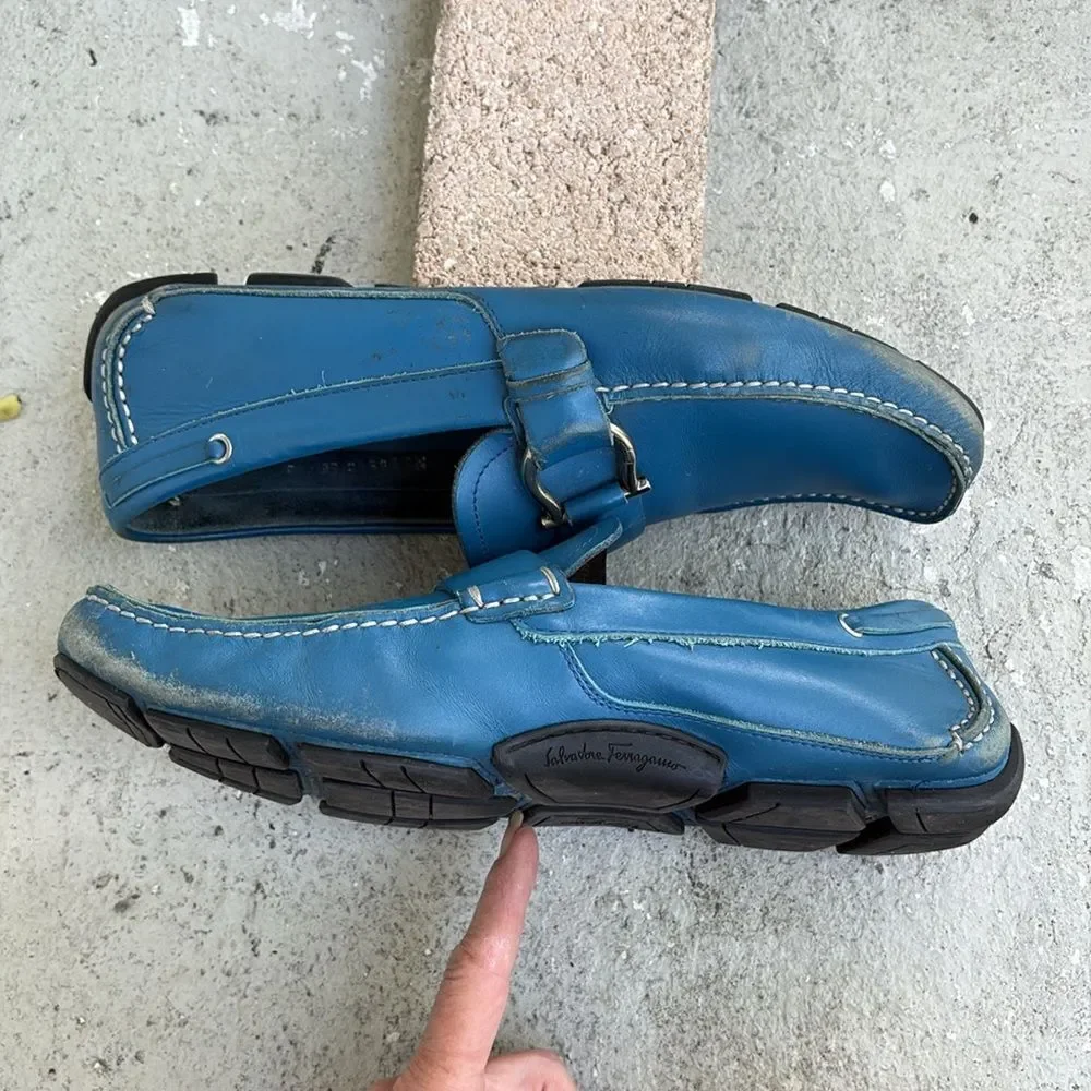 Ferragamo driving shoes